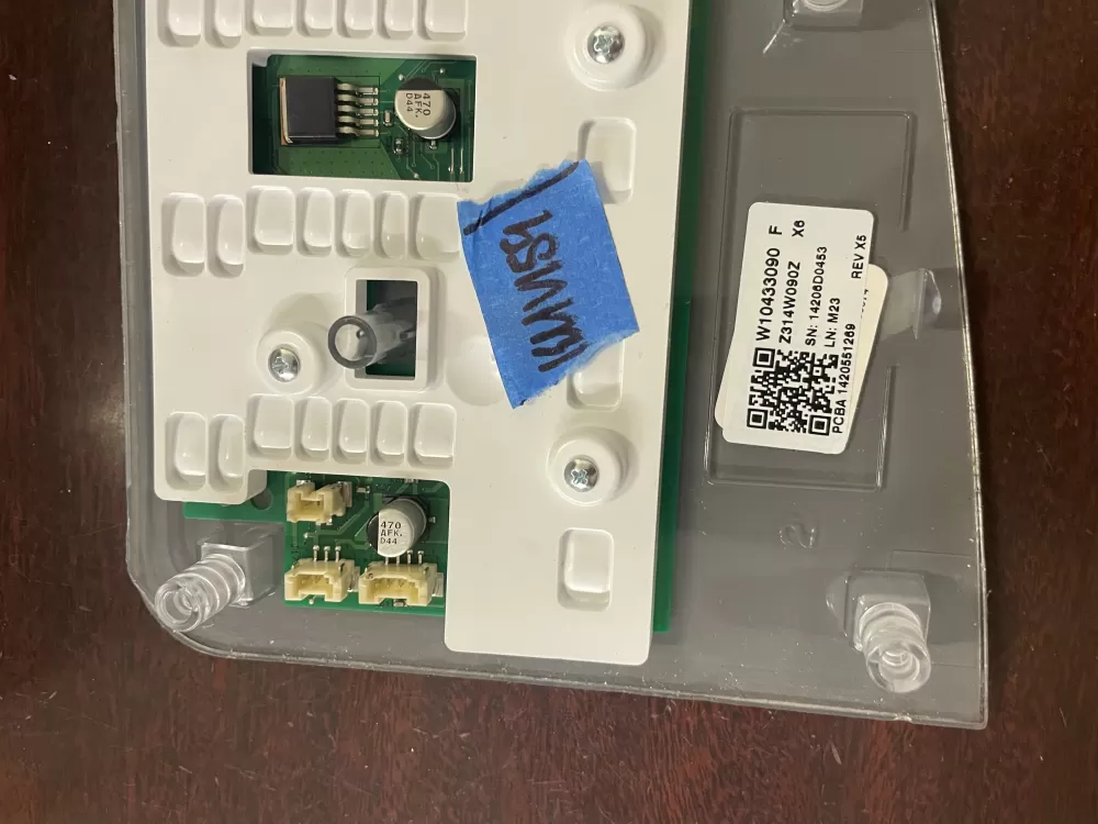 Whirlpool W10433090 W10750481 W10814583 Washer Control Panel AZ36647 | KMV159