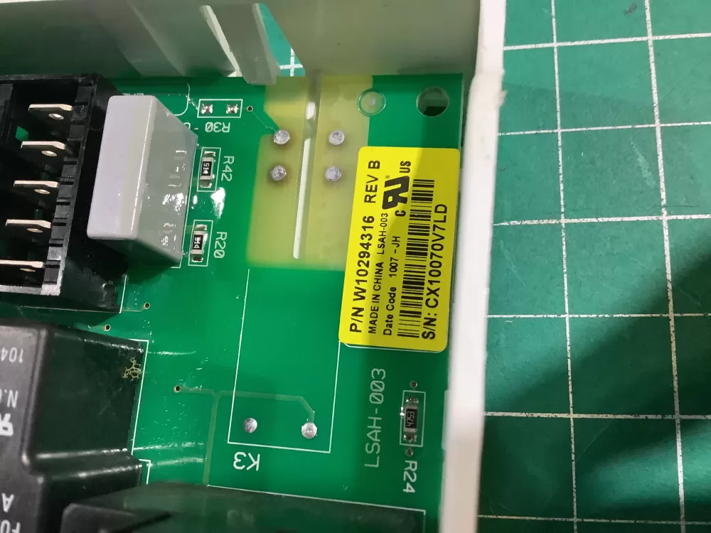 Whirlpool Kenmore Maytag W10294316 Dryer Control Board AZ148193 | NR2487
