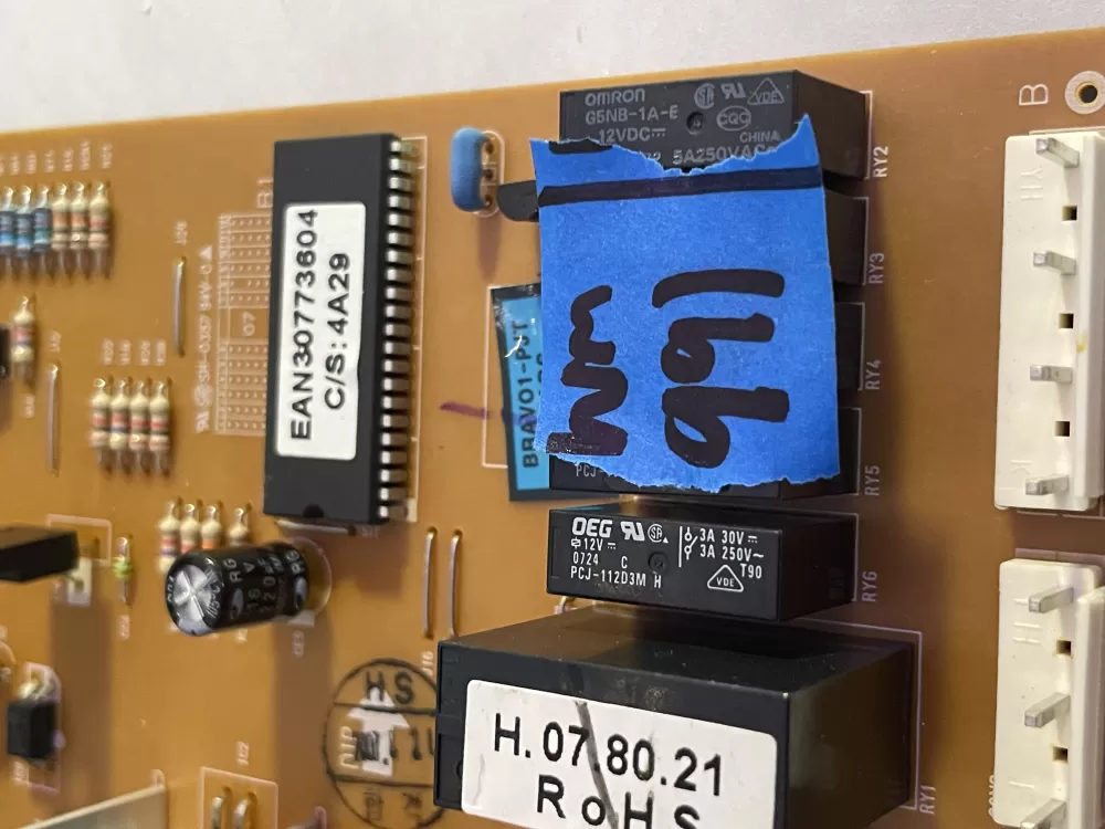 LG Refrigerator Electronic Control Board AZ195744 | Wm991