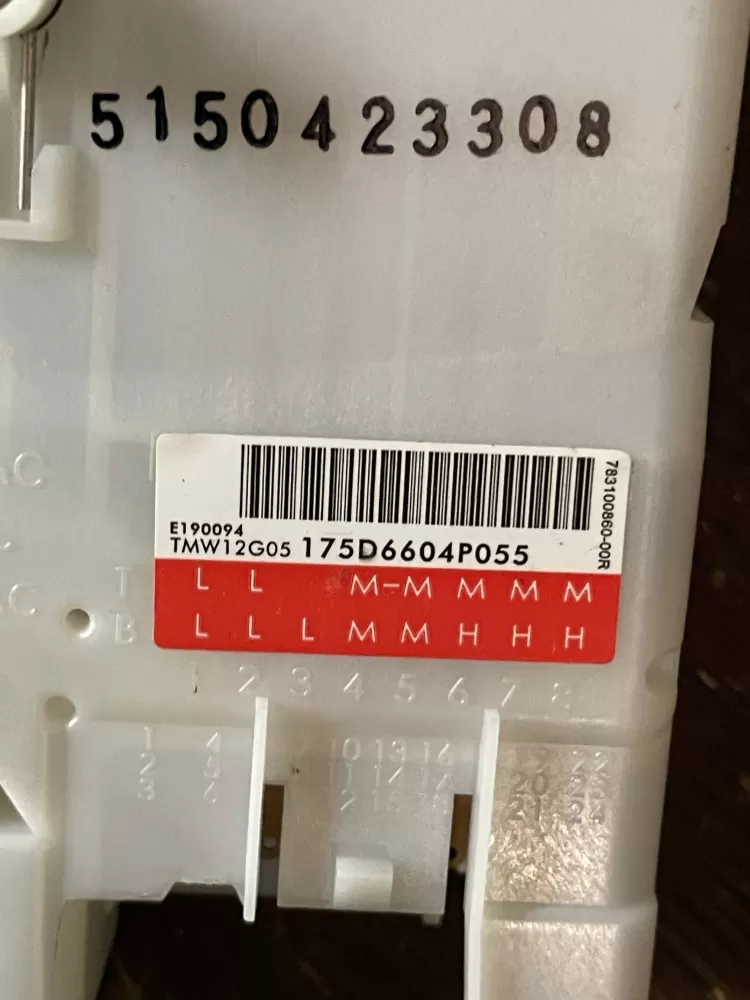 GE 175D6604P055 WH45X22698 Washer Timer AZ48609 | Wm1789