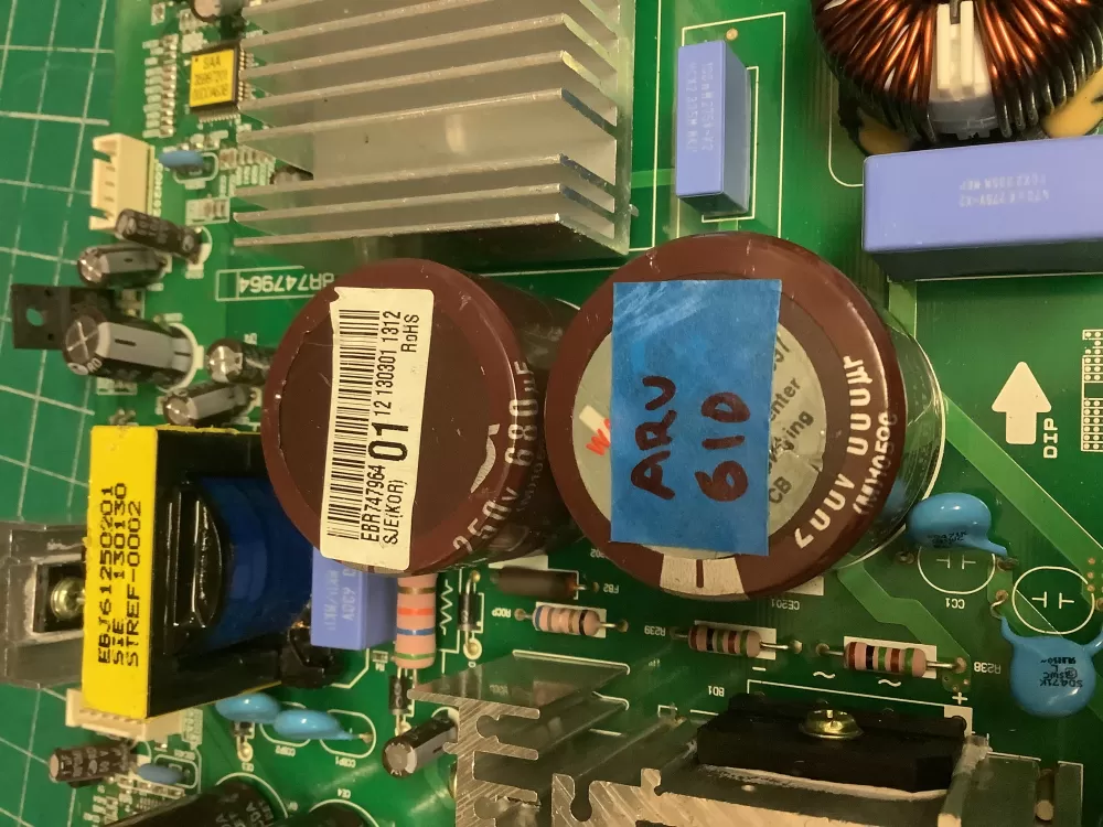 LG EBR74796401 Refrigerator Control Board AZ204814 | ARV610