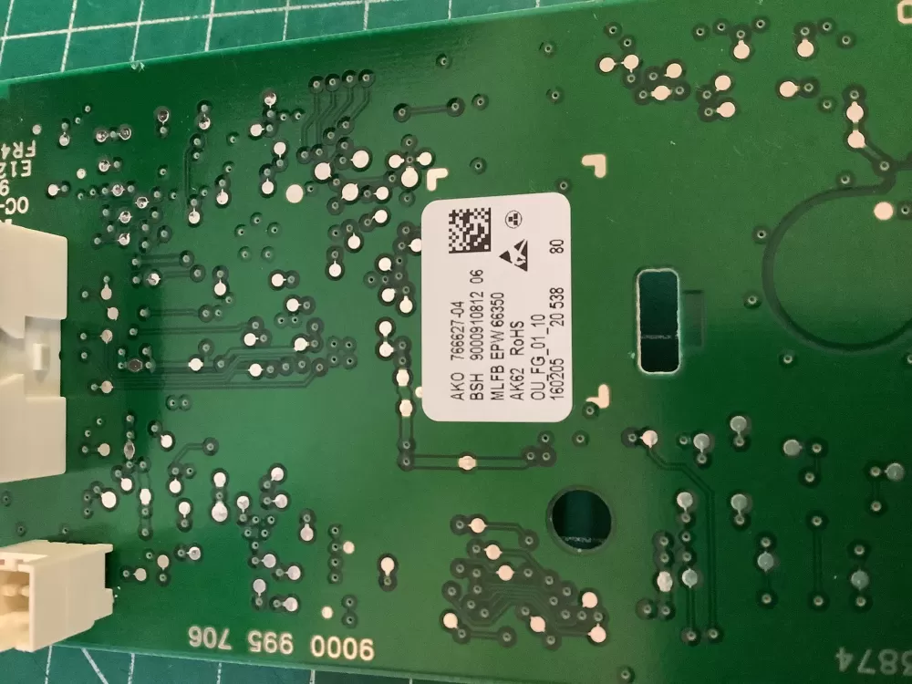 Bosch 9000910812 766627-04 EPW66350 Washer UI Control Board AZ192295 | NR562