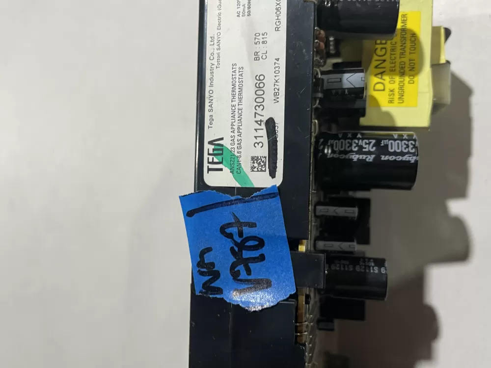 GE Gas Range Oven Control Board # WB27K10374 AZ185884 | Wmv787