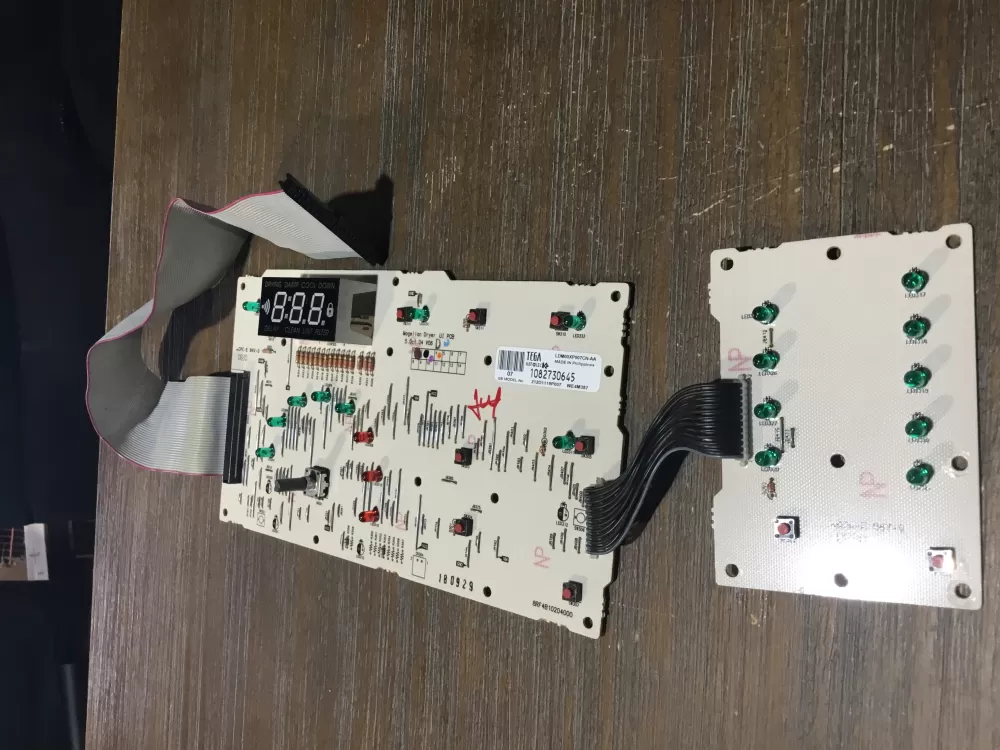 GE 212D1119P007 WE4M387 Dryer Control Board AZ51617 | NR1844