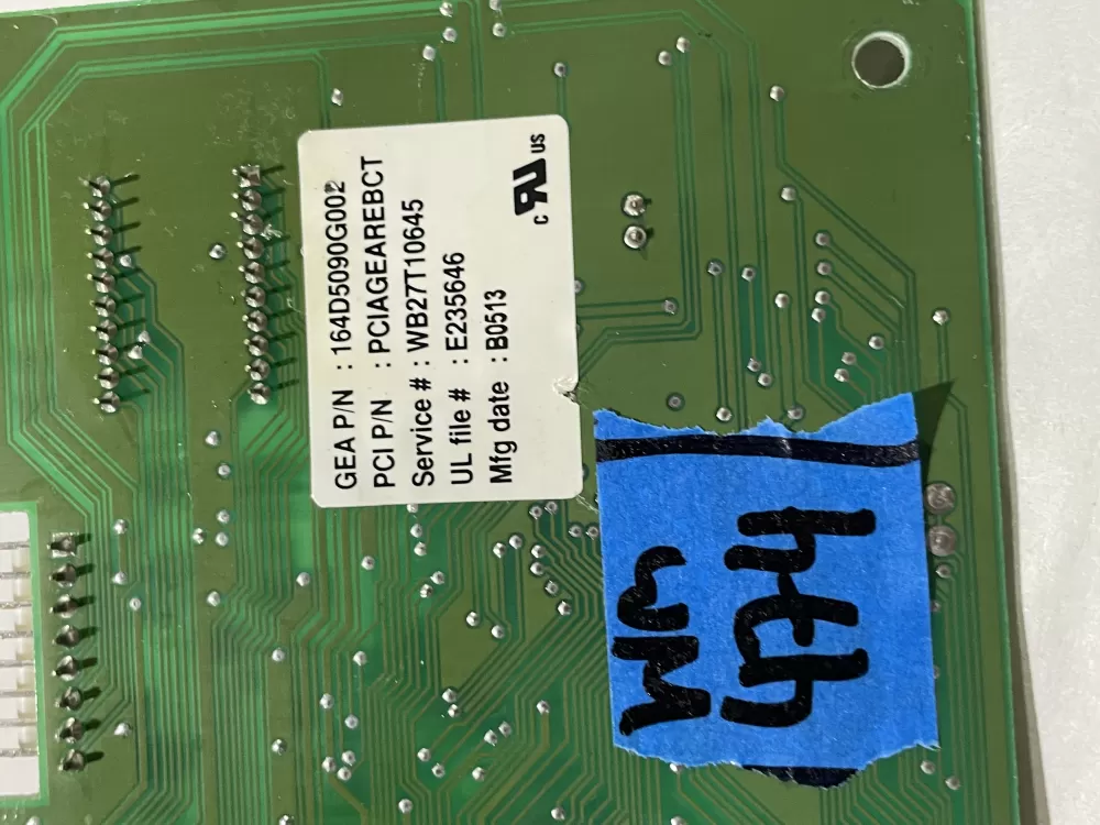 GE WB27T10645 Range Oven Control Board AZ172210 | Wm474