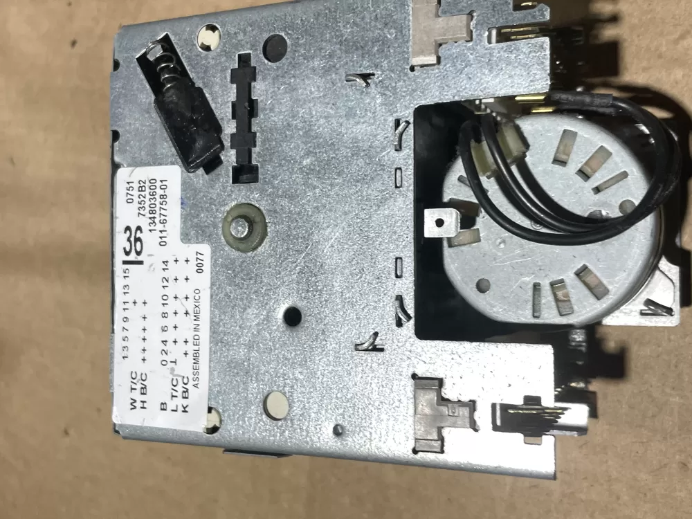 Frigidaire Crosley 134803600 AP3970173 Washer Timer Control AZ73467 | Wm1535