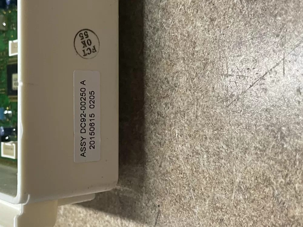 Samsung DC92-00250A DC92-00250 Washer Control Board AZ14011 | KMV32