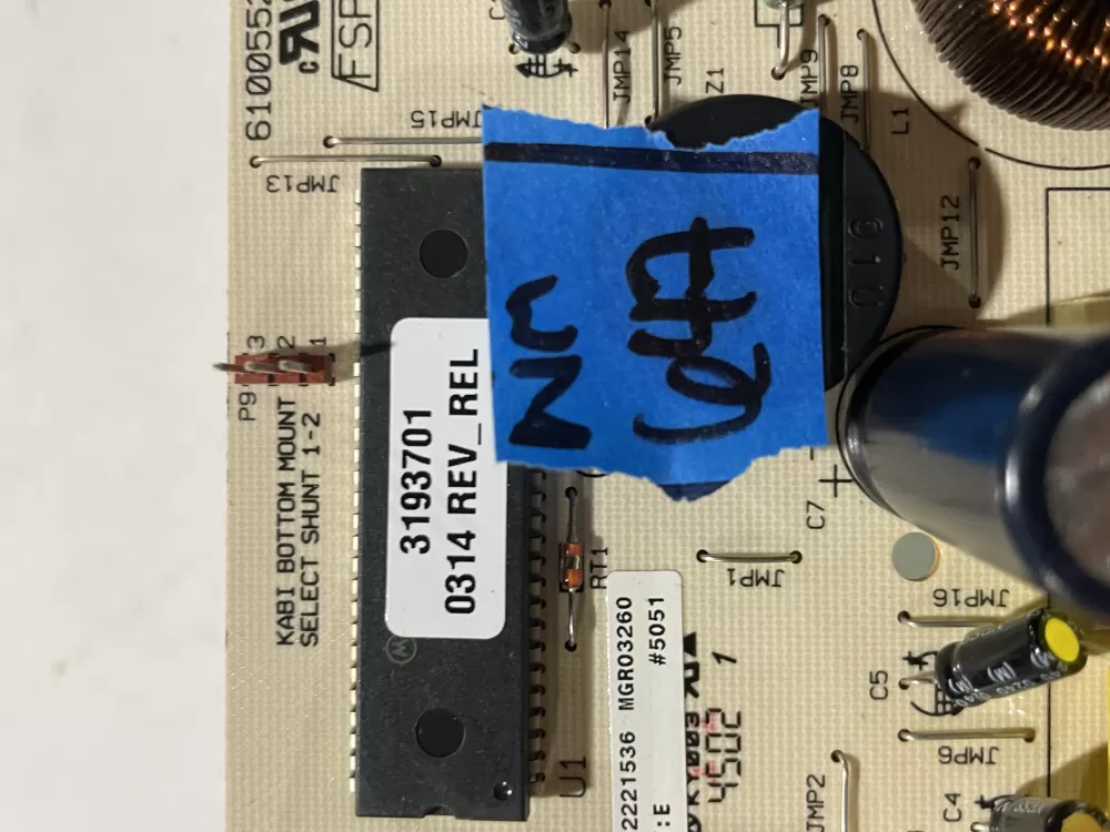 KitchenAid 4389211 2221536 Refrigerator Control Board AZ177945 | Wm647