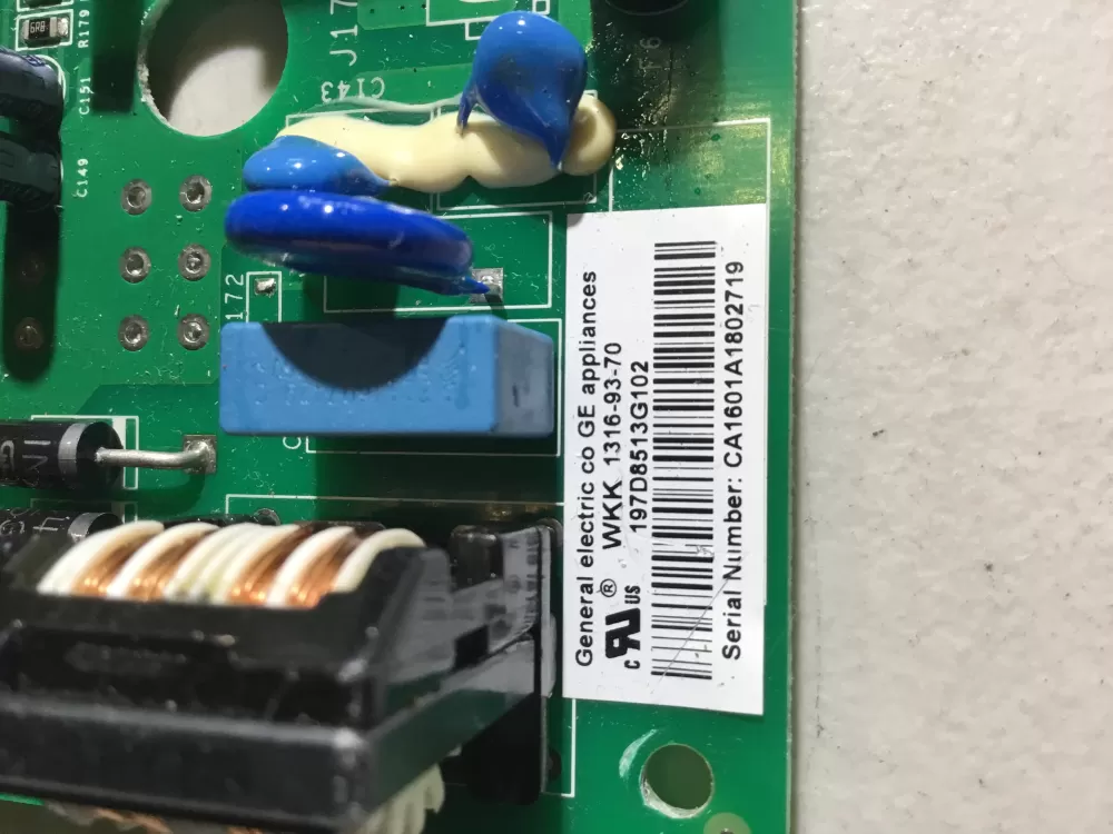 GE 197D8513G102 70213160101GA Refrigerator Control Board AZ41493 | NR1717