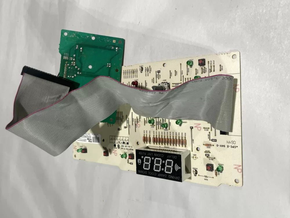GE 212D1119P005 WE4M385 Dryer Control Board AZ163690 | Wm231