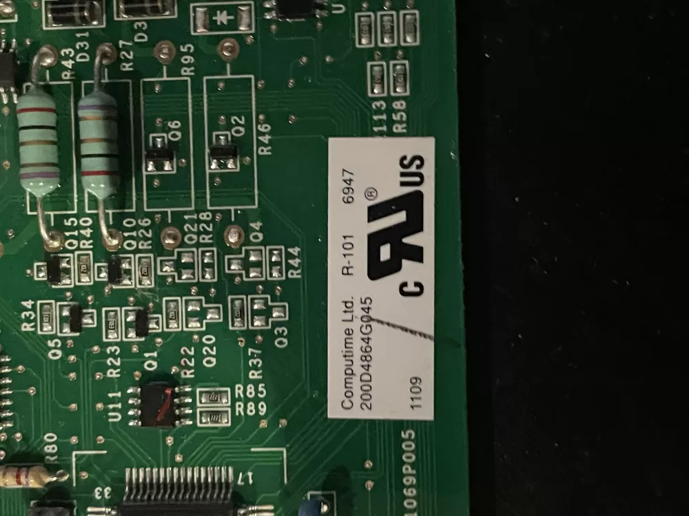 GE WR55X10956 WR55X10697 EBX1069P005 Refrigerator Control Board AZ35316 | Wm424