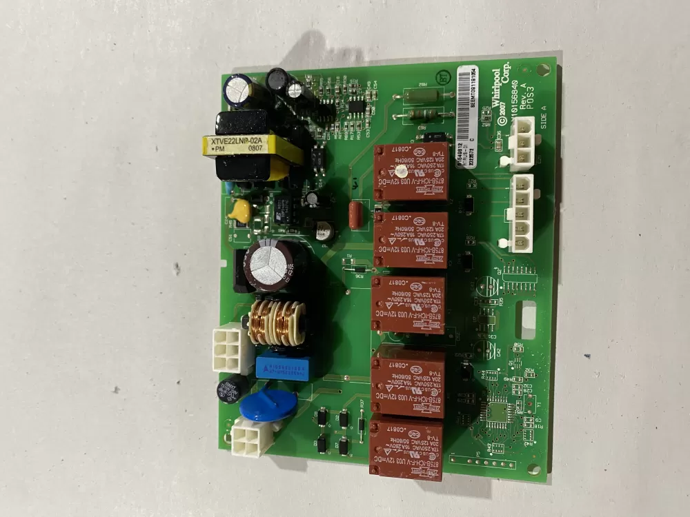 Whirlpool Maytag  Kenmore  KitchenAid WPW10259855  AP6018063  W10259855  W10156840  2322572  4443417  61549812  PS11751365 Refrigerator Control Board