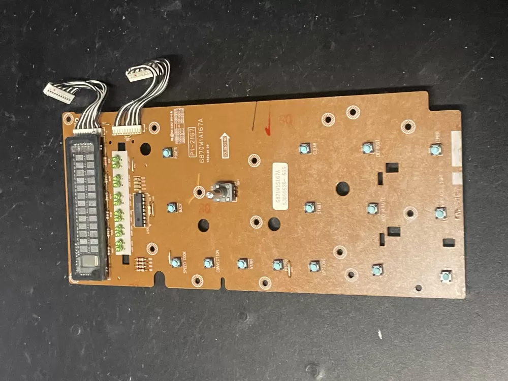 LG Microwave Control board 6871W1S167A AZ23483 | WM1046