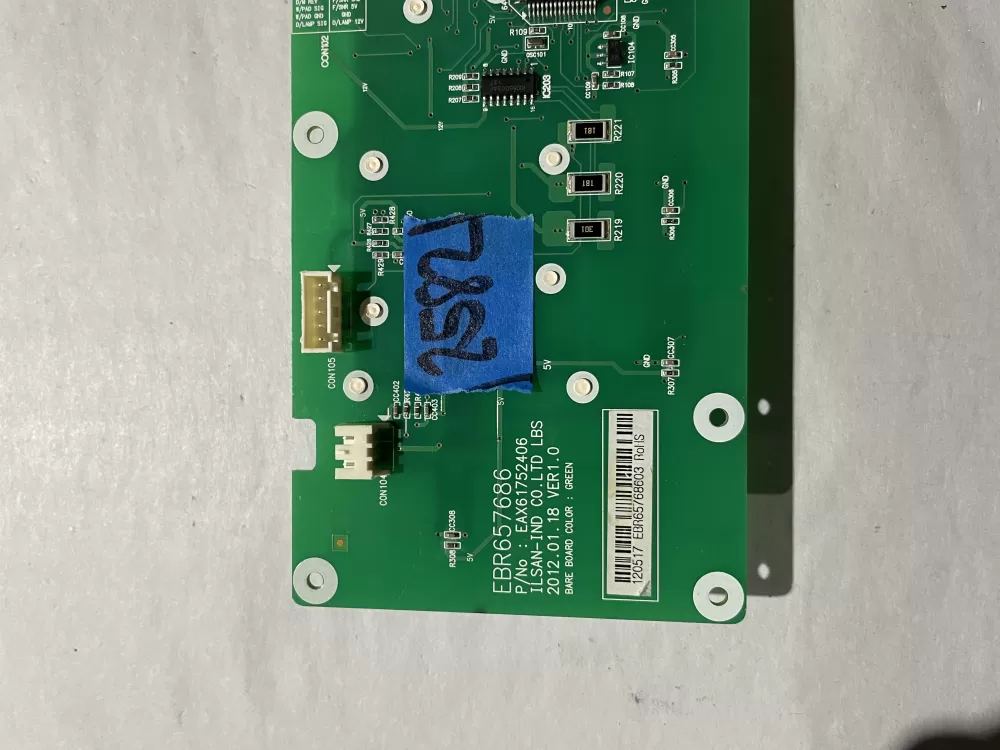 LG Kenmore EBR65768603 Refrigerator Control Board Dispenser AZ202101 | KM2582