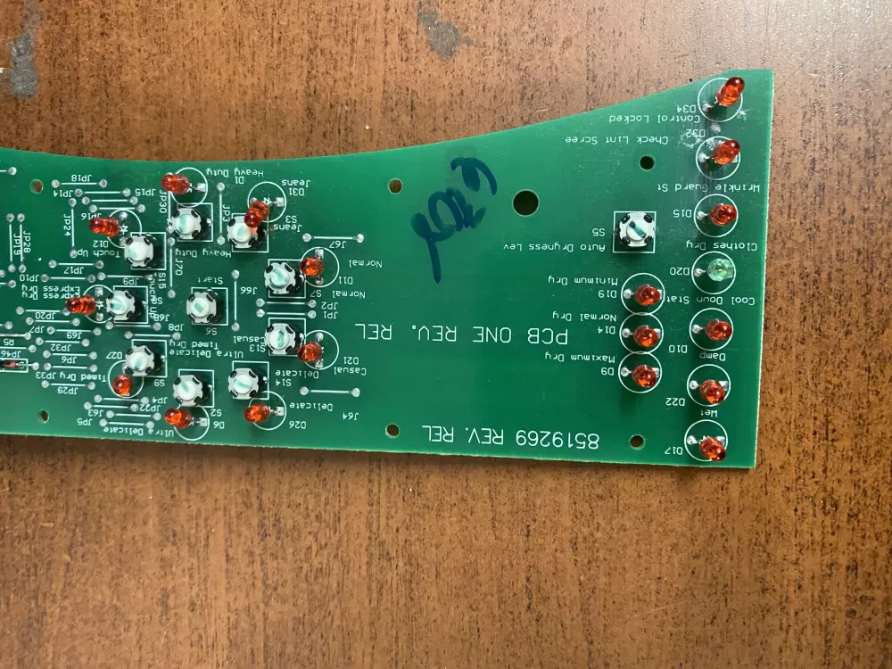 Whirlpool Kenmore WP8529879 8519269 Dryer Control Board AZ98624 | BK1686