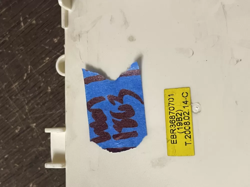 LG EAX36602101 EBR36870701 Washer Control Board AZ49265 | Wm1802