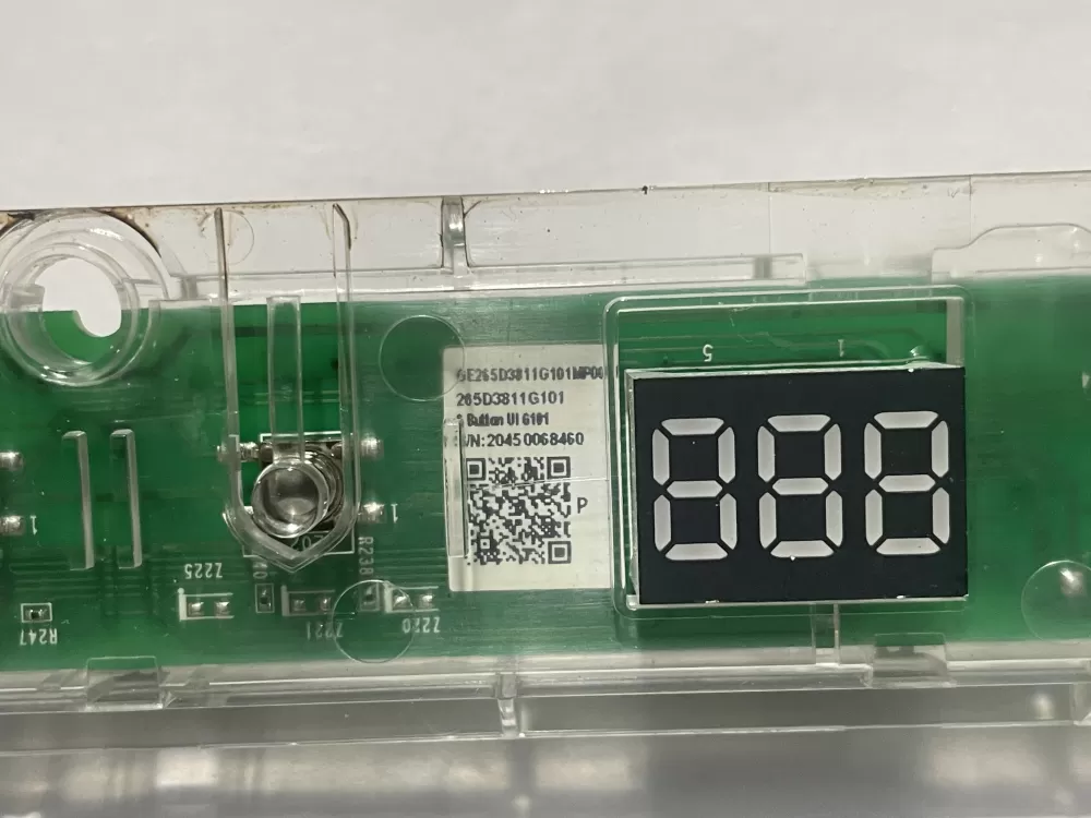 GE 265D3811G101 Dishwasher Control Board AZ120958 | Wm2223