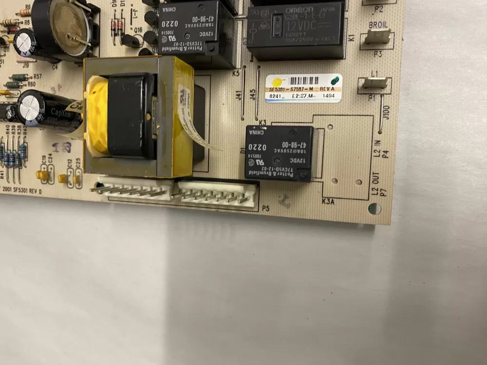Frigidaire SF5301-S7507-M Range Oven Control Board 316222802E AZ212092 | BK1804