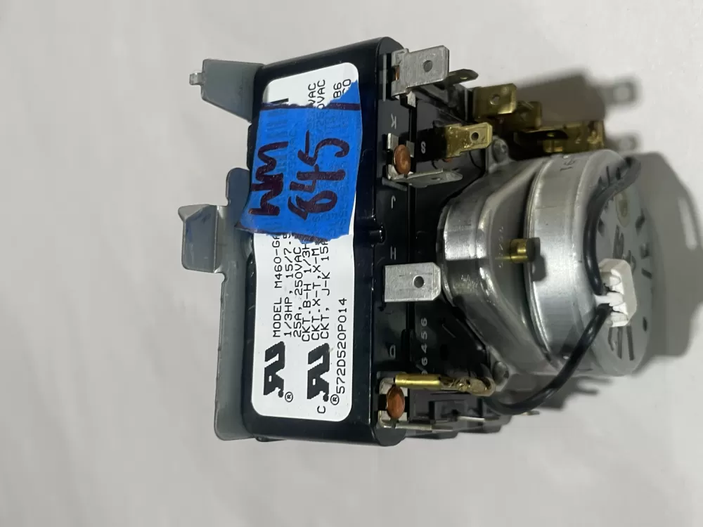 GE 572D520P014 WE4M260 Dryer Timer AZ152005 | Wm845