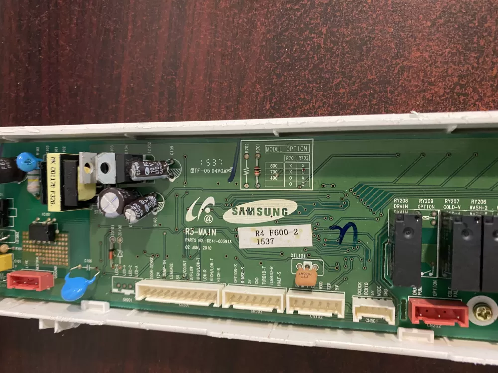 Samsung DE41-00391A Dishwasher Control Board