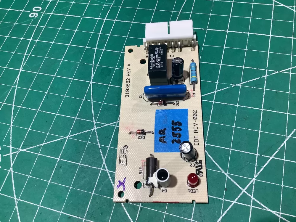 Genuine Whirlpool Refrigerator Ice Optic Board 3193682 AZ185367 | AR2555