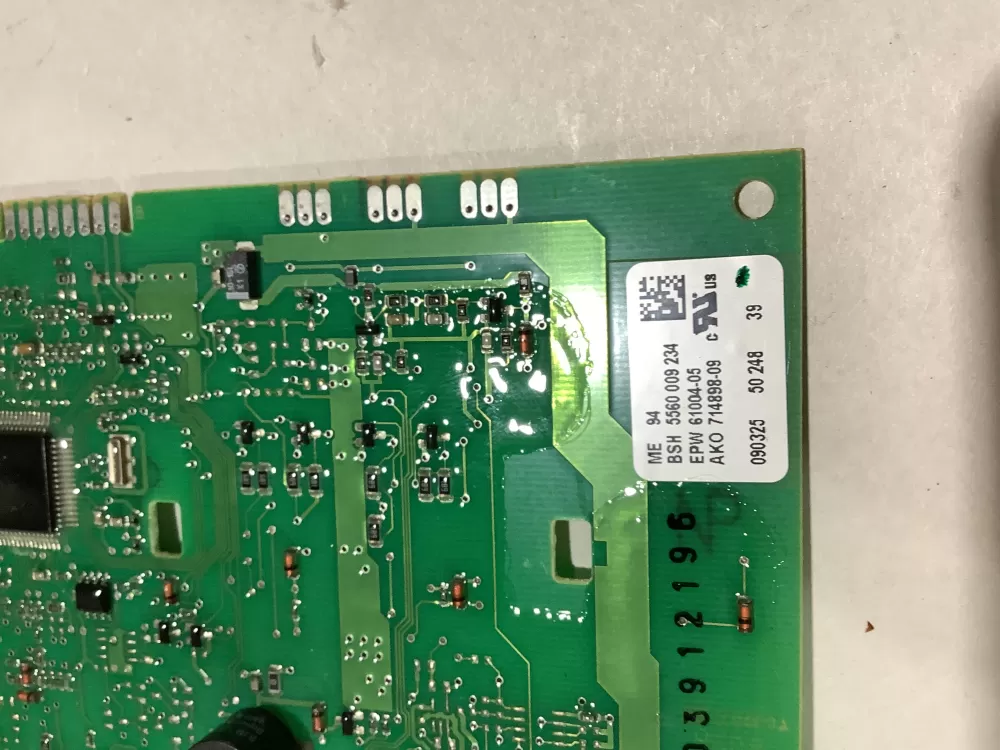Bosch 5560 009 234 714898-09 Washer Control Board AZ159611 | ZC216