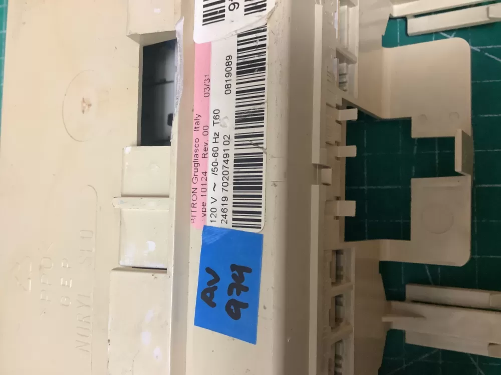 Whirlpool 8182696 2461970207491-02 Washer Control Board AZ226654 | ARV979