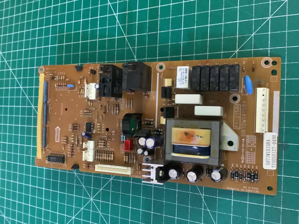 LG 6871W1S158A Range Control Board