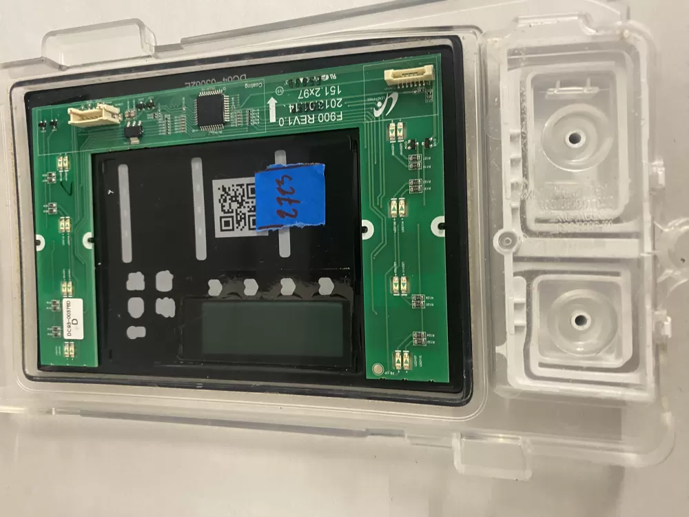 Samsung DC92-01607J DC94-06643A Dryer UI Control Board AZ201992 | BK2723