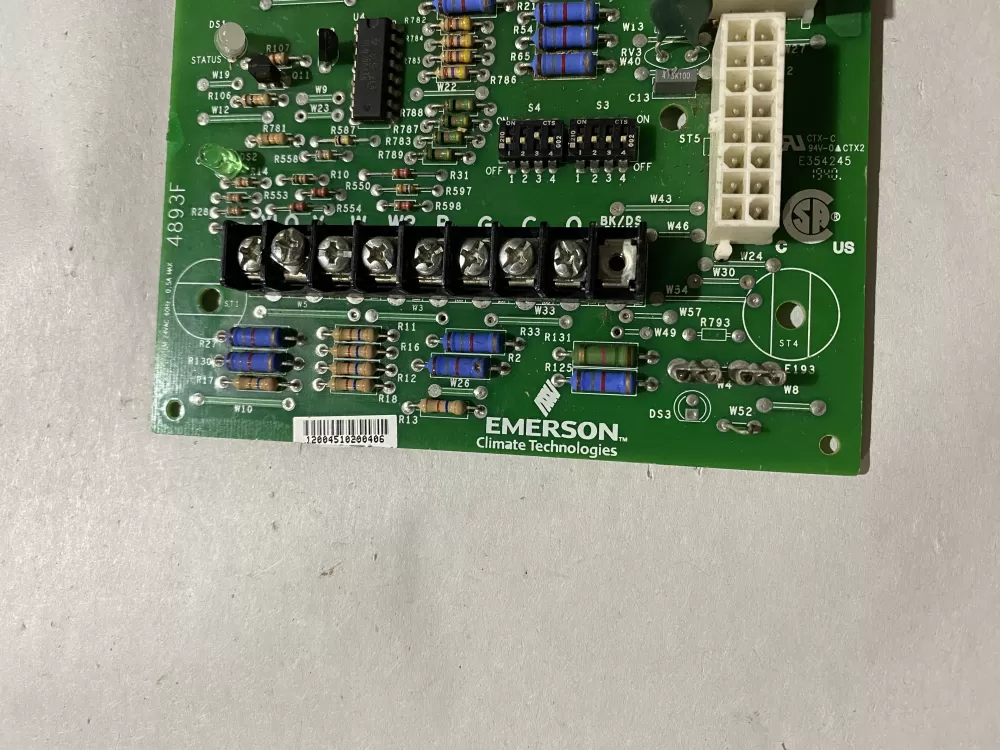 Emerson Trane D156245P01 Furnace White Rodgers Control Board AZ193771 | BK2168