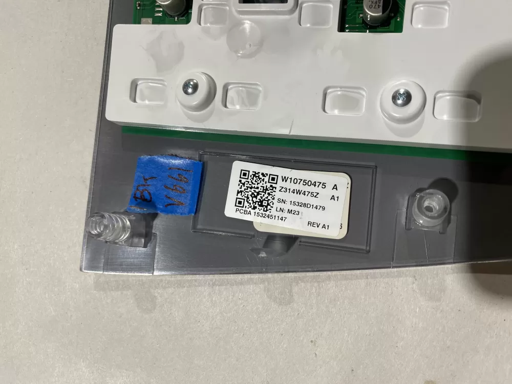 Whirlpool AP6024018 W10433082 W10750475 Washer Control Panel AZ111727 | BKV661