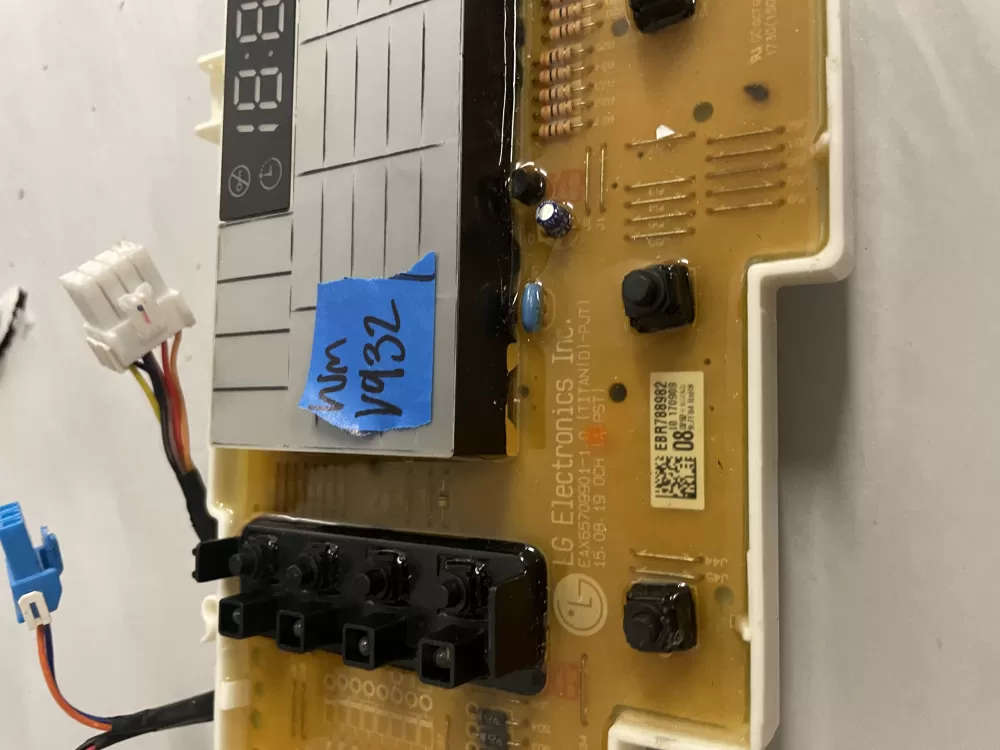 LG EBR78898212 EBR78898208 AP6235797 Washer Control Board AZ210836 | Wmv932