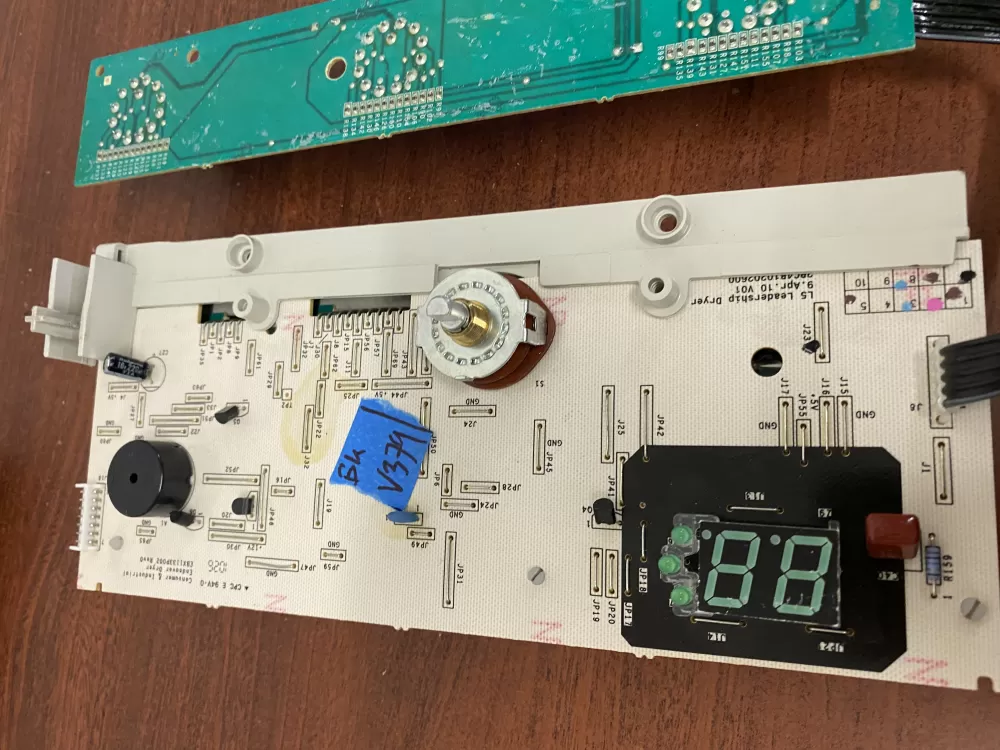 GE 175D5393G003 Dryer Control Board AZ38450 | BKV379