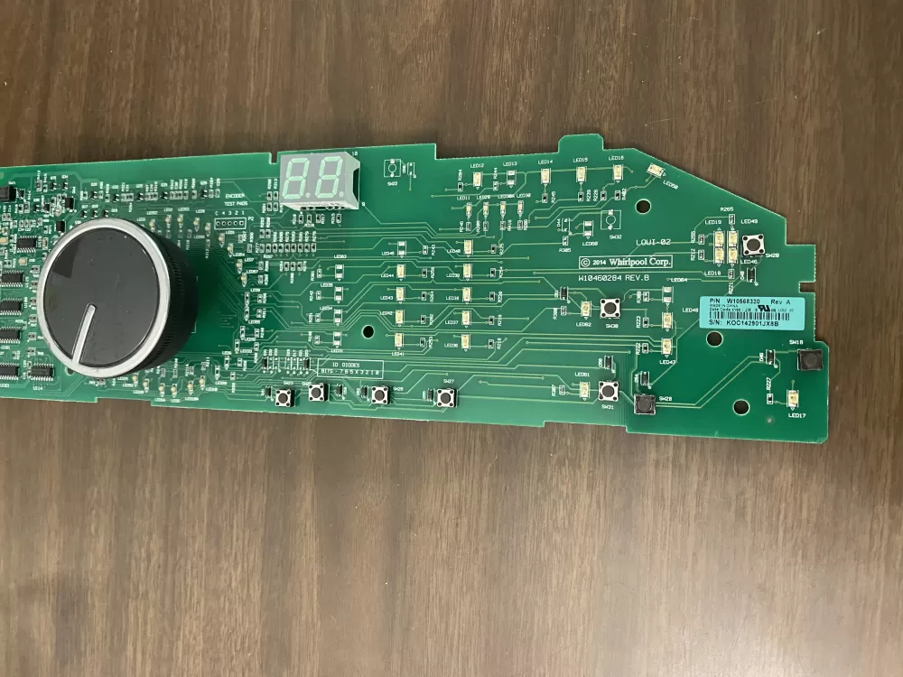 Whirlpool W10568320 Dryer Control Board