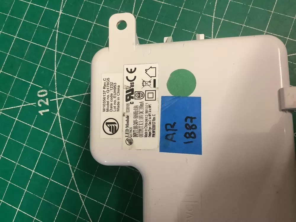 Whirlpool W11038857 Refrigerator Inverter Control Board AZ201480 | AR1887