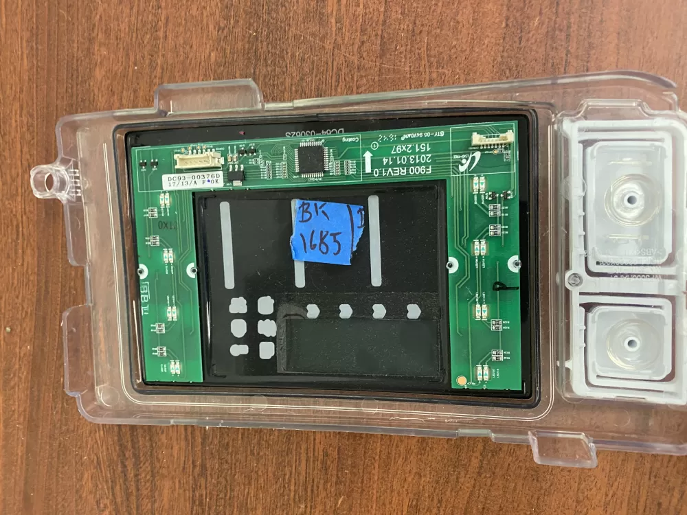 Samsung DC92-01607J DC94-06643A Dryer UI Control Board AZ33429 | BK1685