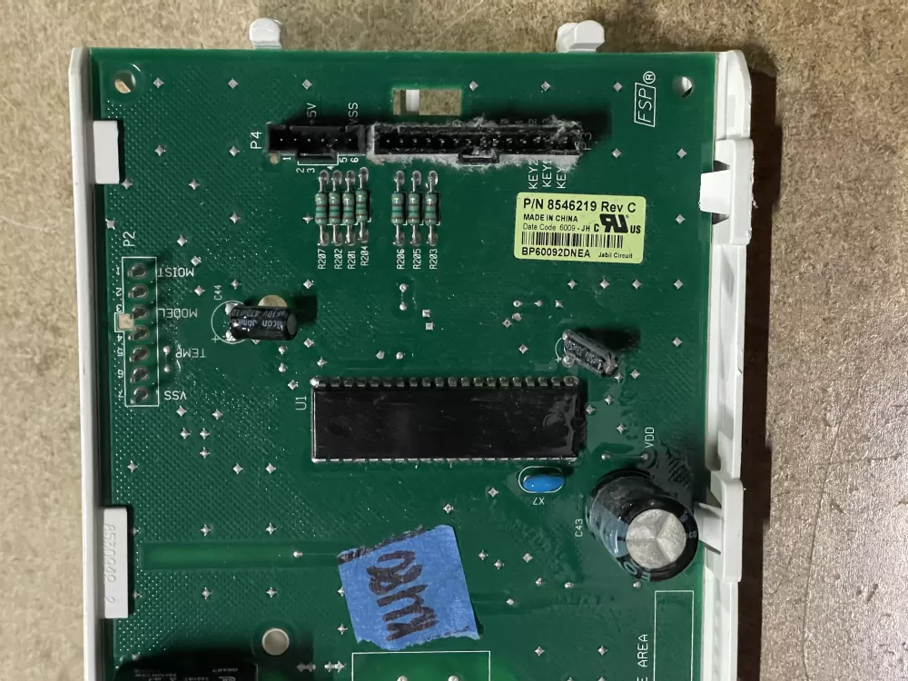 Whirlpool WP8546219 Dryer Control Board AZ26100 | KM80