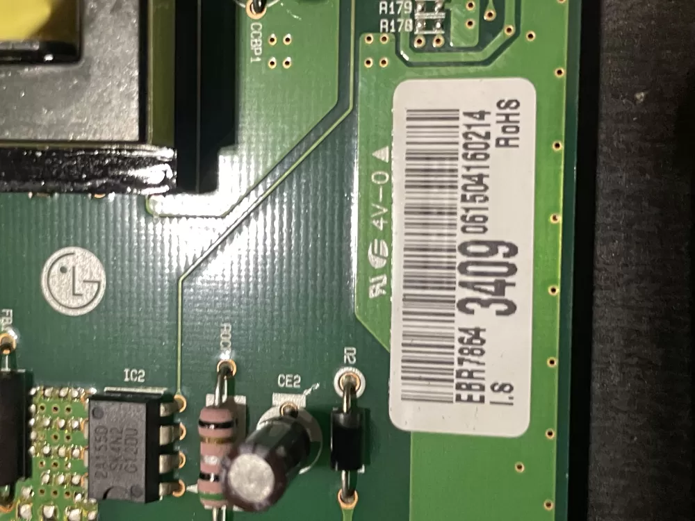 LG AP5977760 EBR78643409 PS11710898 Refrigerator Control Board AZ29183 | WM181