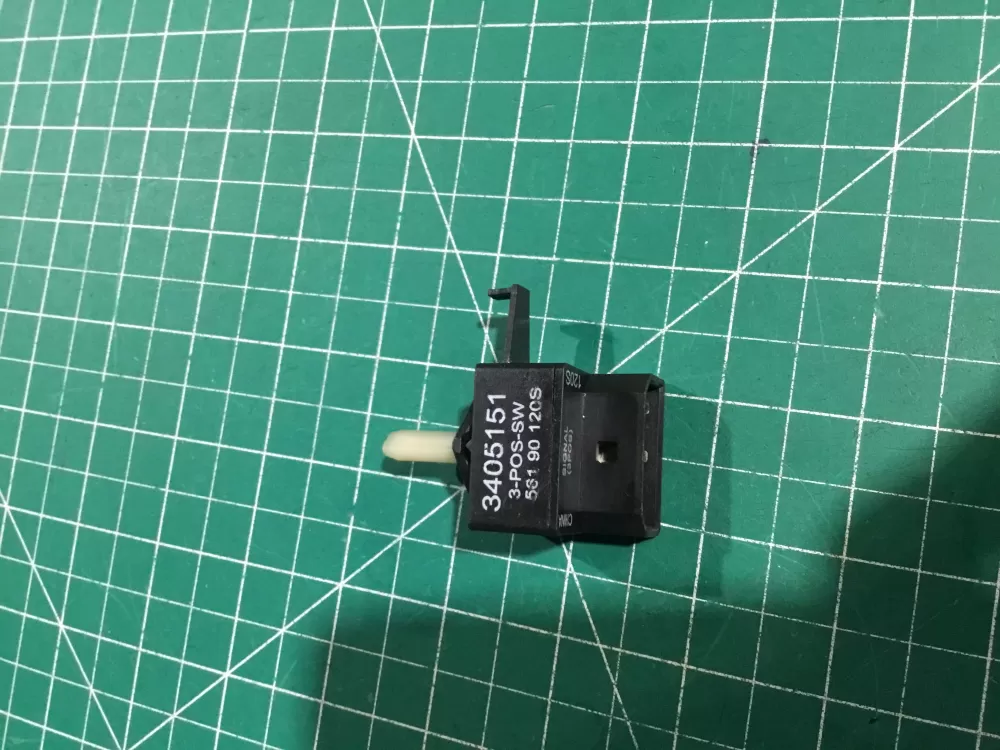 Whirlpool 3405151 Dryer Switch