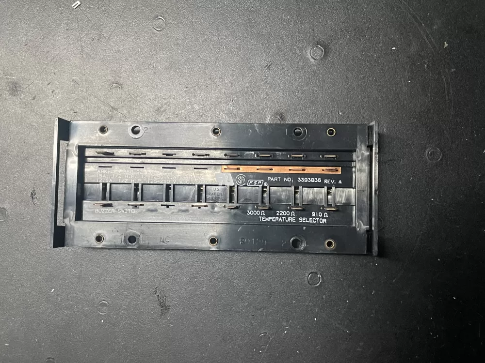 Whirlpool 3393836 Dryer Control Board Switch AZ23879 | WM1171