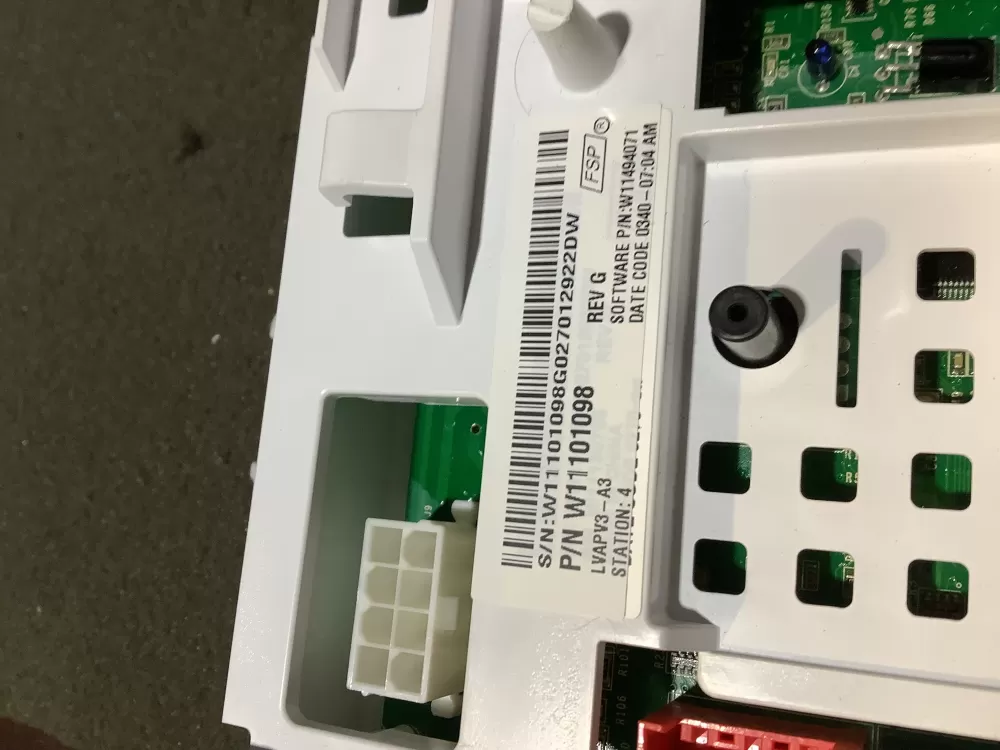 Whirlpool Maytag W11101098 W11170317 Washer Control Board AZ125465 | NRV716