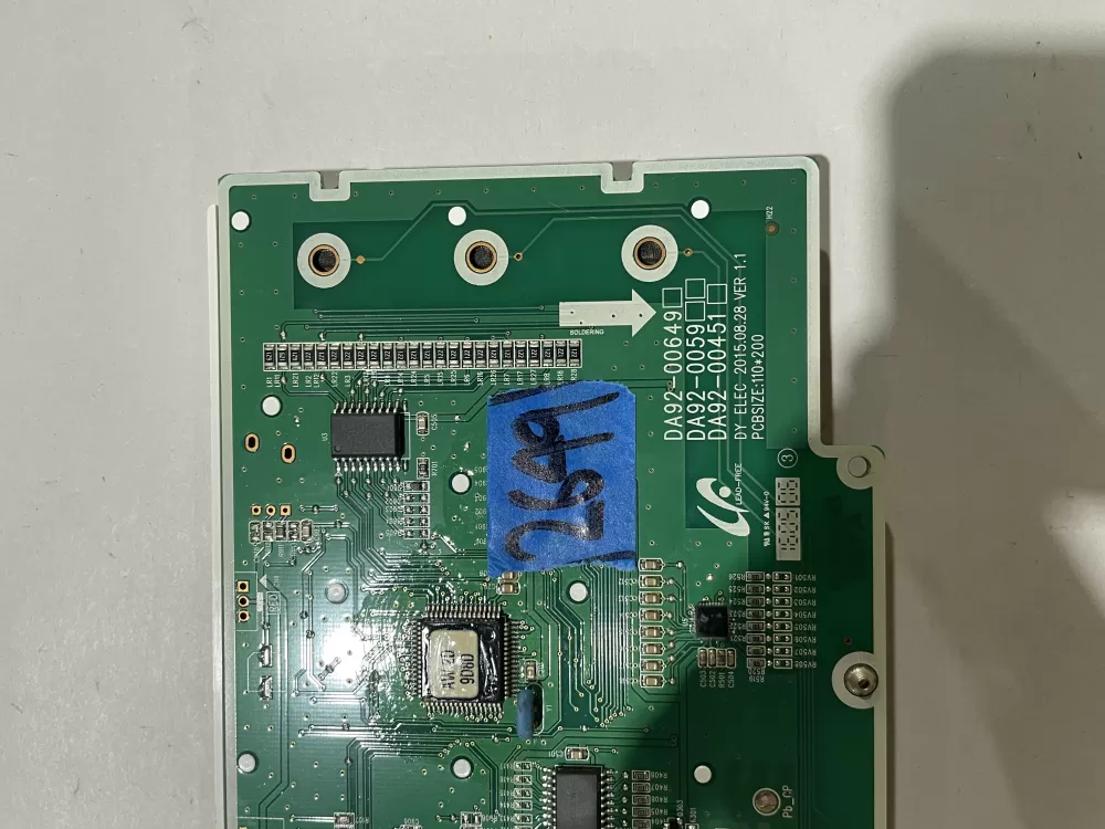 Samsung DA92 00649A Refrigerator Control Board Dispenser AZ177720 | KM2649