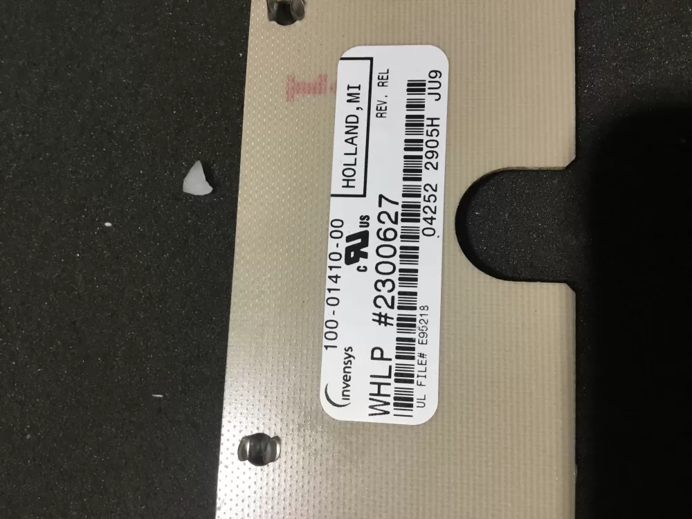 Whirlpool 2300627 Refrigerator Control AZ96729 | NR53