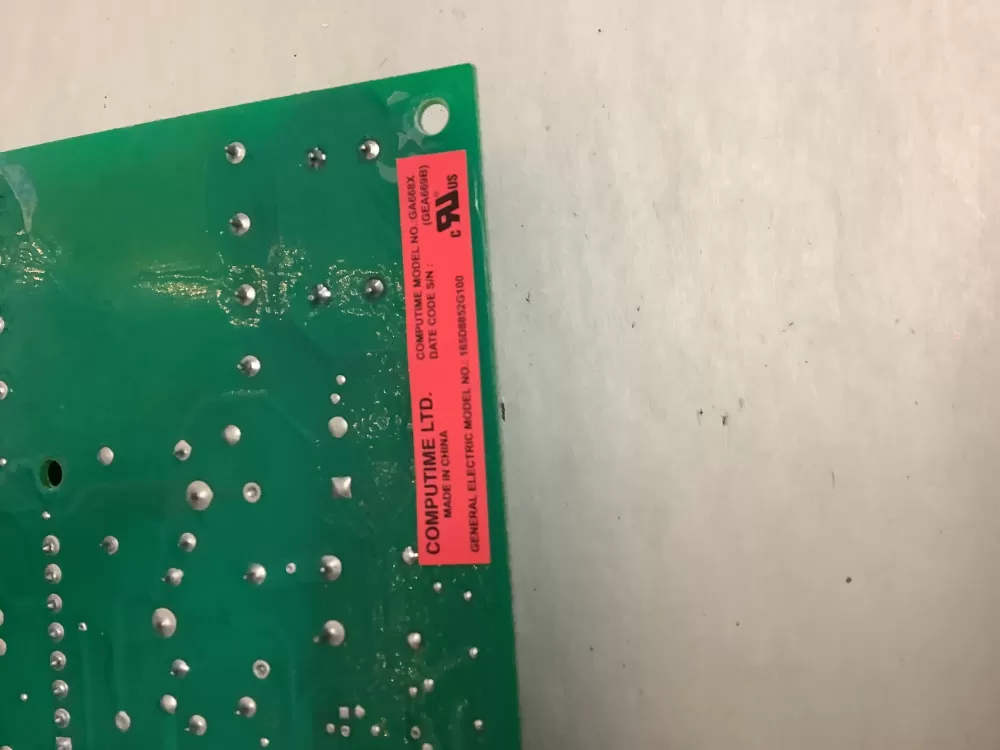 GE Dishwasher Electronic Control Board 165d8852g100 AZ199655 | ZC2779