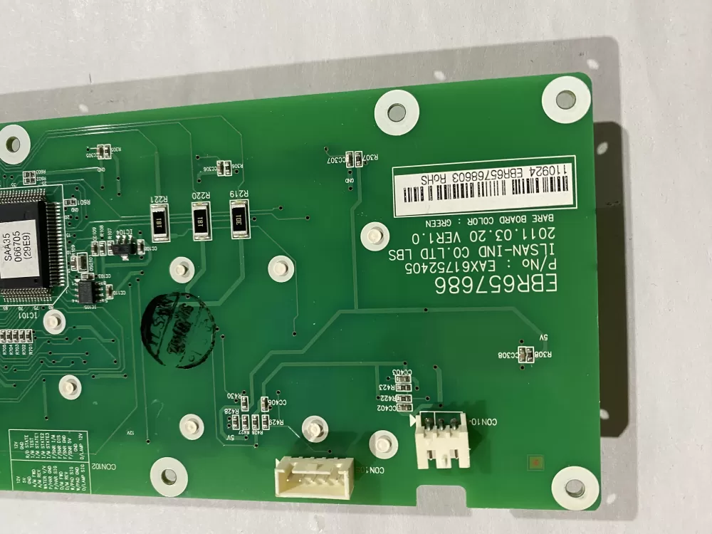 LG Kenmore EBR65768603 Refrigerator Control Board Dispenser AZ186682 | BK2746