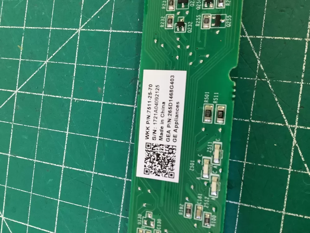 GE 265D1468G403 Dishwasher User Interface Control Board AZ205951 | NR583
