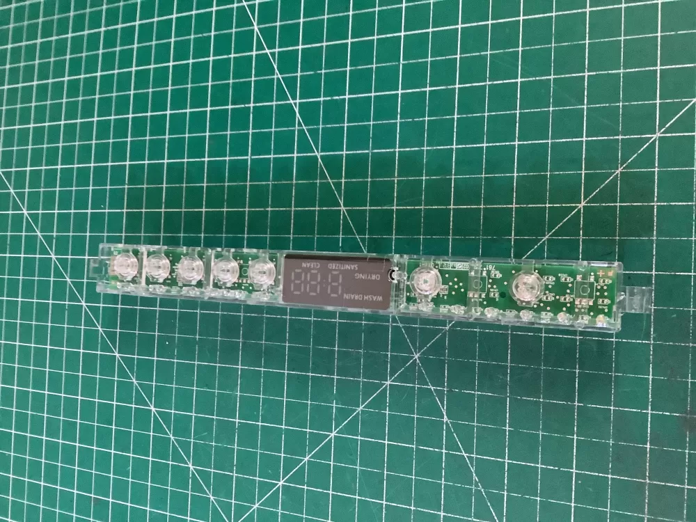 Whirlpool W11028325 Dishwasher User Interface Board AZ194844 | NR304