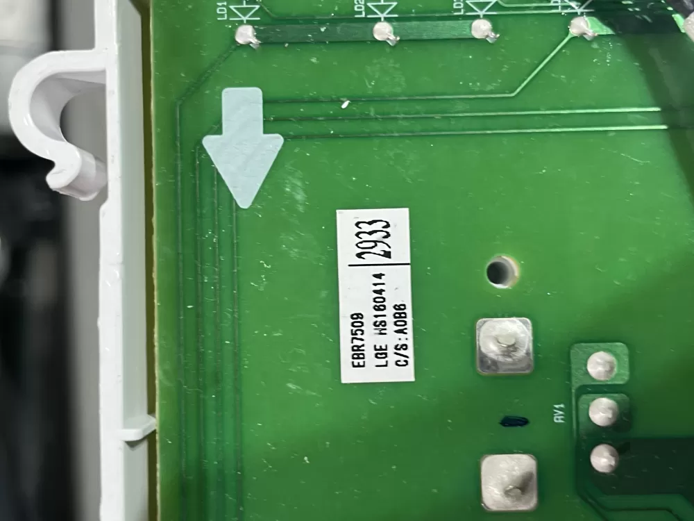Kenmore EBR75092933 Washer Control Board Panel AZ172637 | Wmv303