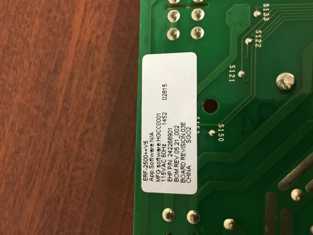 Frigidaire 242268901 Refrigerator Control Board AZ28281 | NR1510