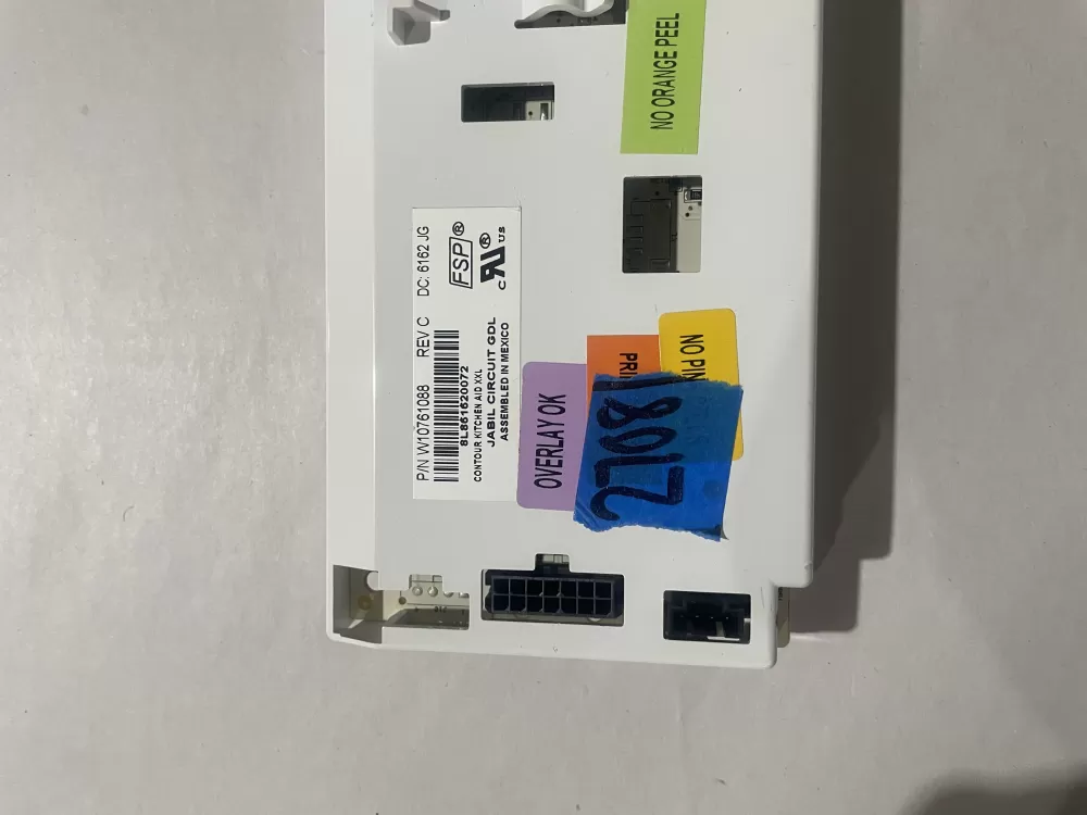 KitchenAid W10761088 W10807858 Refrigerator Control Board AZ203673 | KM2708